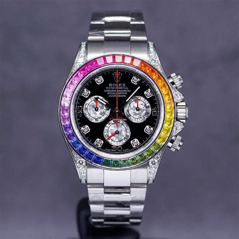 daytona rainbow oro bianco|An In.